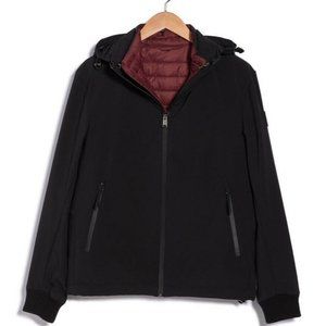 NWT Boss Hugo Boss Callero Quilted Lined Hooded Jacket - Size 40 --  $545